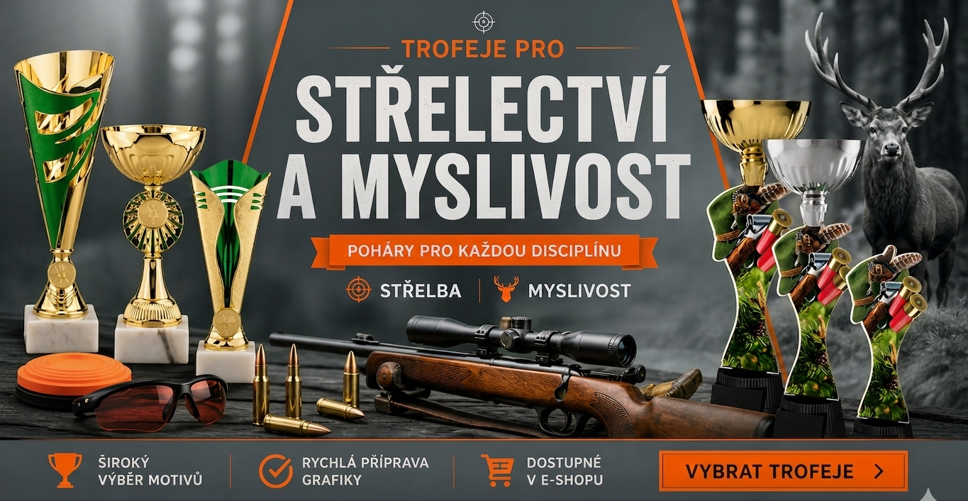 Banner střelectví a myslivost