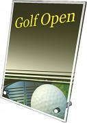 Sklo s potiskem - golf - CRG4061m4a