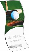 Sklo s potiskem - golf - CR4142m9