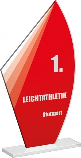 Skleněná trofej CR20188 