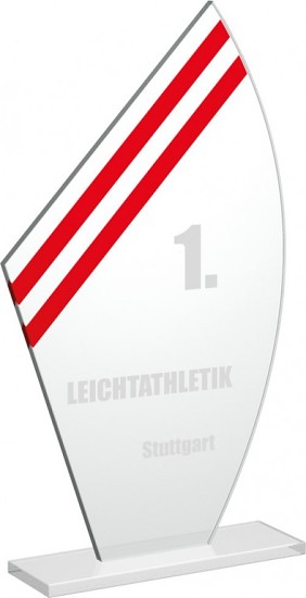 Skleněná trofej CR20202 