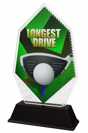 Akrylátová trofej PYR001M34 | Golf 