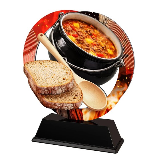 Kovová trofej SAM02M31 | Vaření guláše 