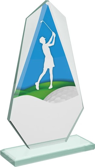 Skleněná trofej CRTG20008M09 | Golf
