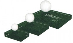 Sklo s potiskem - golf - CRG4057