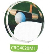 Sklo s potiskem - golf - CRG4020m1