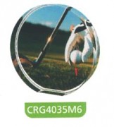 Sklo s potiskem - golf - CRG4035m6a